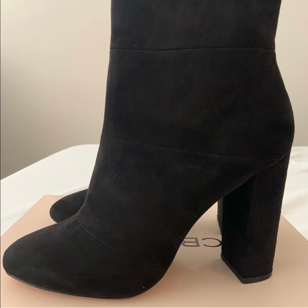 BCBG platform boots